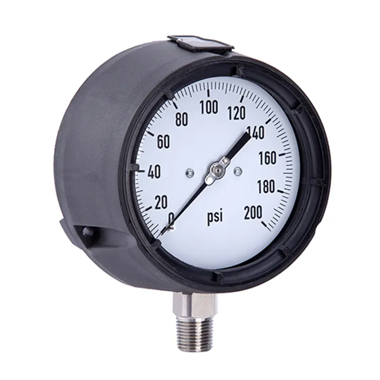 Wie sollte Bourdon Tube Manometer gelesen werden?