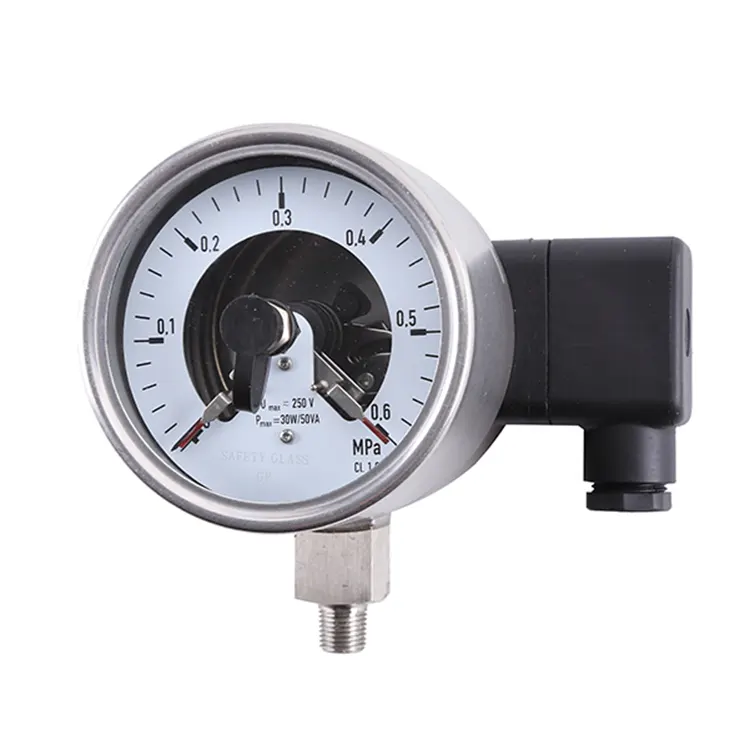 Rohrfeder-Manometer mit Schaltkontakten