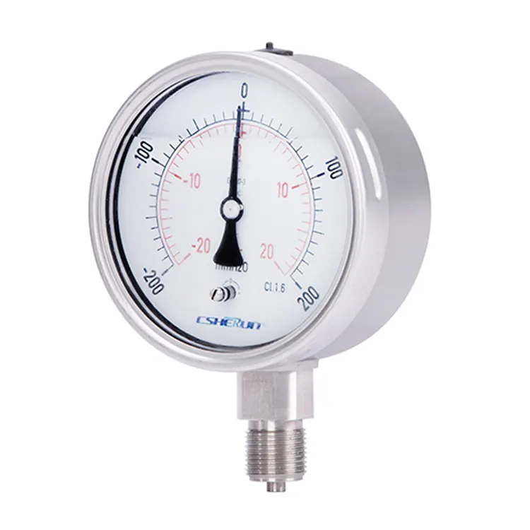 Edelstahl-Kapselmanometer